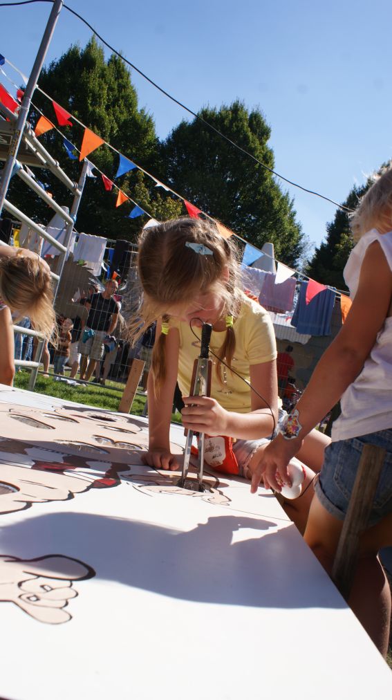 Volle concentratie bij Dr. Bibber.